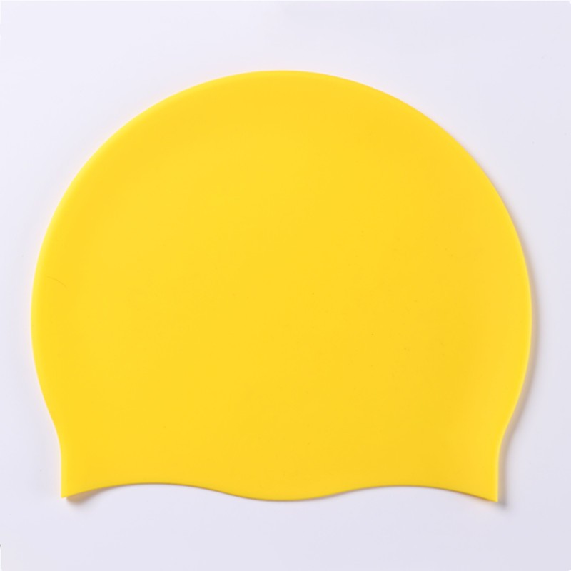 Kalsten | High Elastic Solid Silicone Swim Cap | New Kids Adult Universal Waterproof No Pinch Swimming Cap