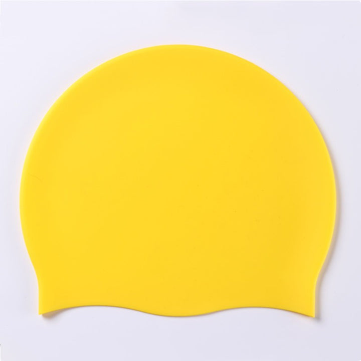 Kalsten | High Elastic Solid Silicone Swim Cap | New Kids Adult Universal Waterproof No Pinch Swimming Cap