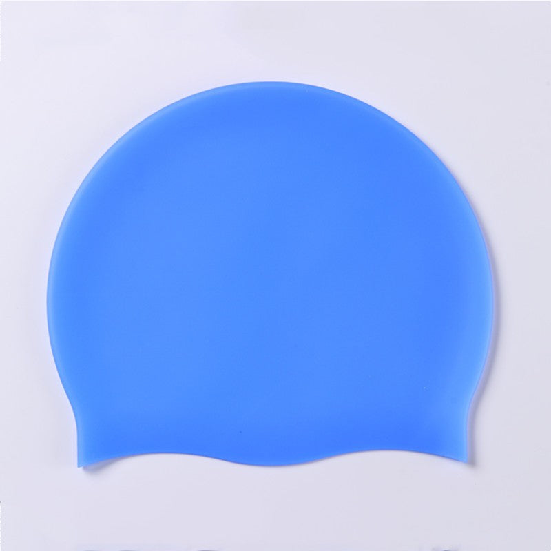 Kalsten | High Elastic Solid Silicone Swim Cap | New Kids Adult Universal Waterproof No Pinch Swimming Cap
