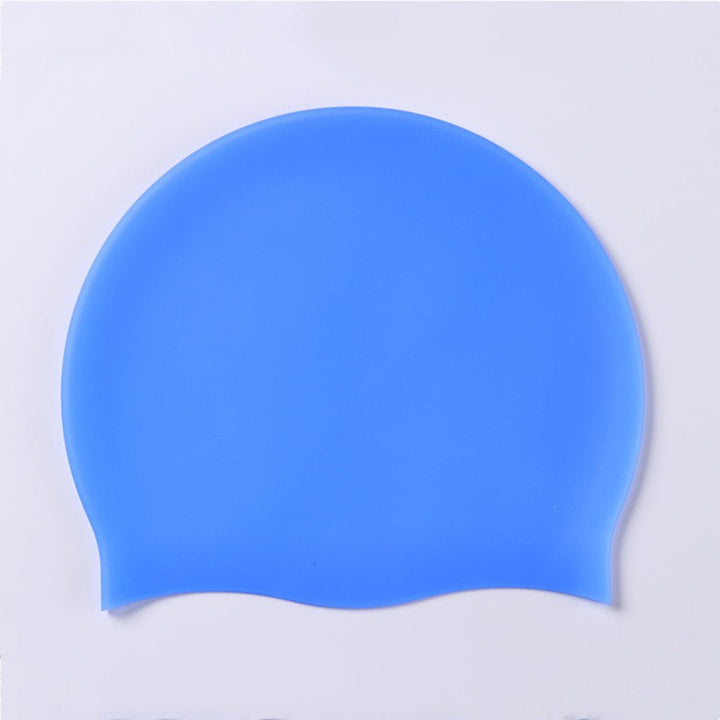 Kalsten | High Elastic Solid Silicone Swim Cap | New Kids Adult Universal Waterproof No Pinch Swimming Cap