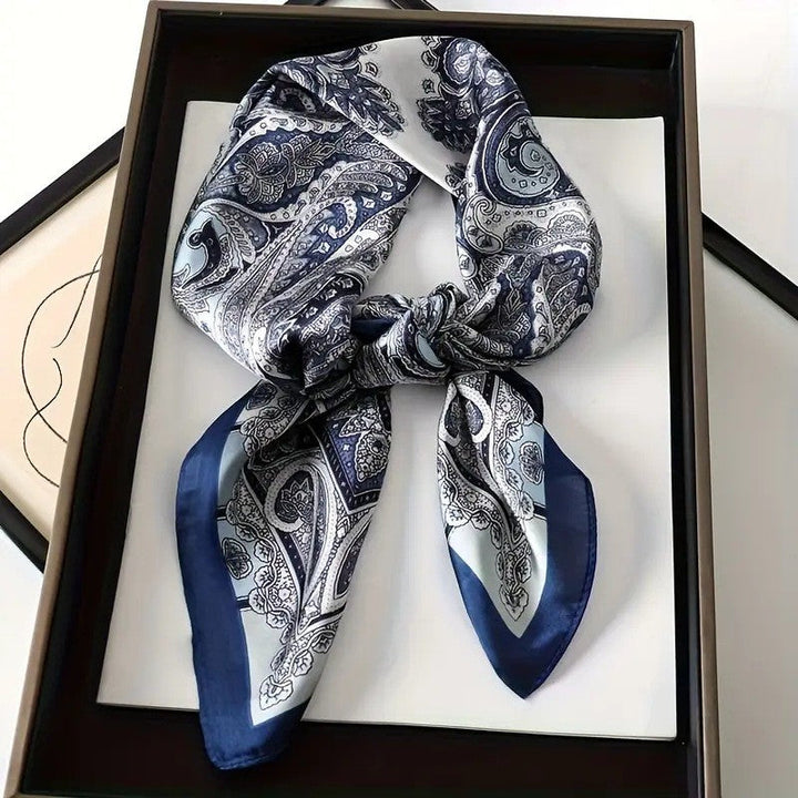Kalsten | Retro Korean Style Faux Silk Scarf