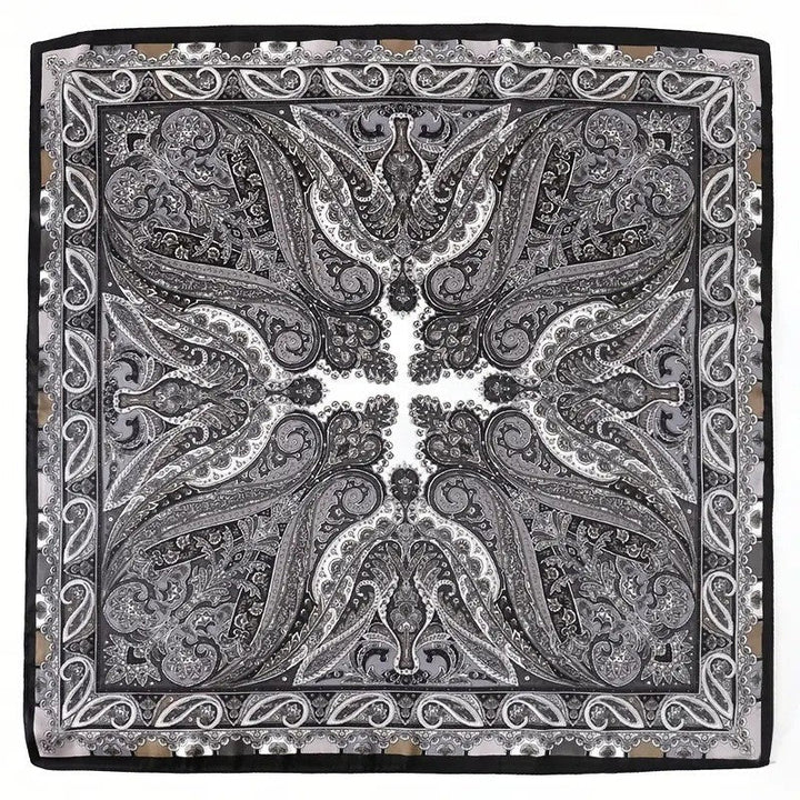 Kalsten | Retro Korean Style Faux Silk Scarf