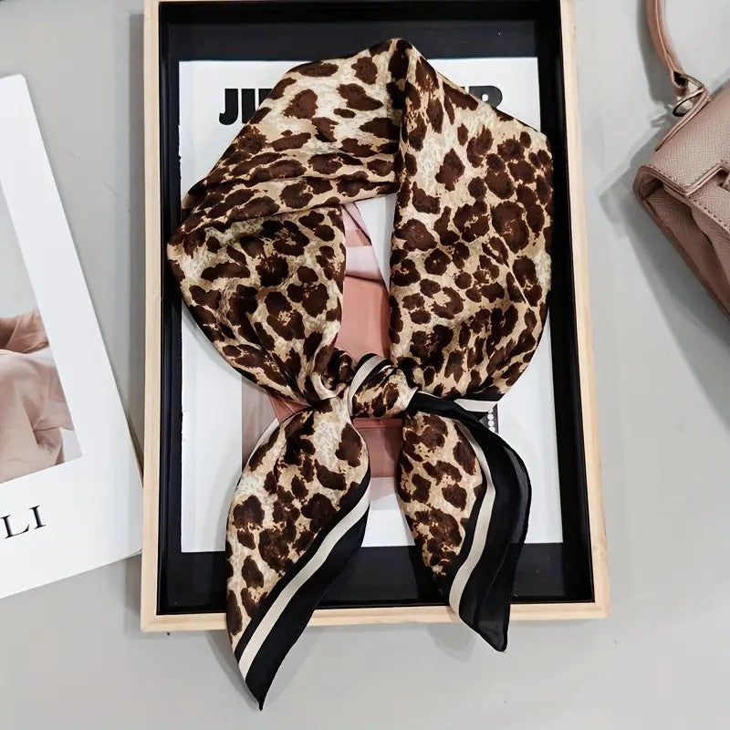 Kalsten | Retro Korean Style Faux Silk Scarf