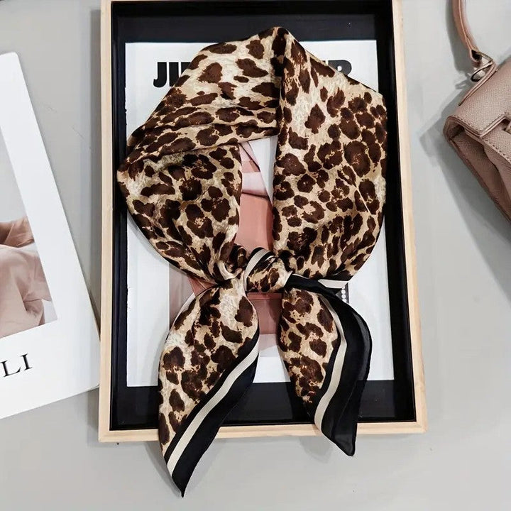 Kalsten | Retro Korean Style Faux Silk Scarf