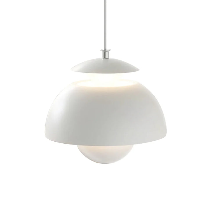 Pendant Light Metal 10 in Spherical Adjustable Living Room Dining Area Modern Chandelier Industrial Style LED Ceiling Fixture | Kalsten