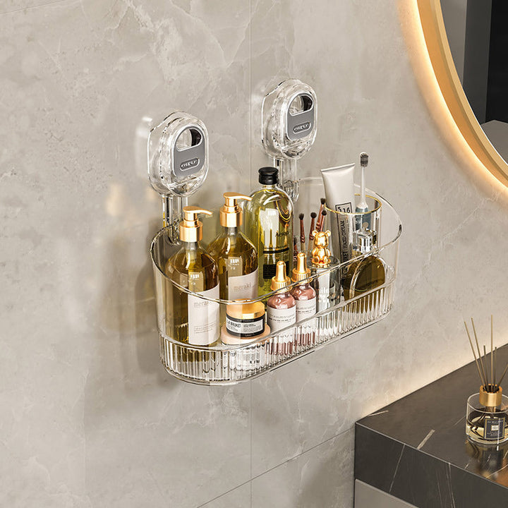 Kalsten | No-Drill Bathroom Suction Cup Storage Box