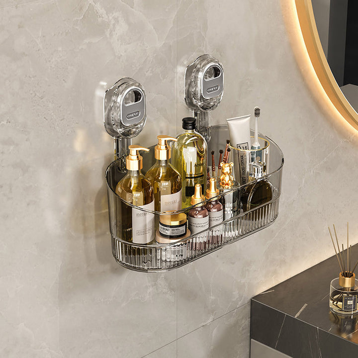 Kalsten | No-Drill Bathroom Suction Cup Storage Box