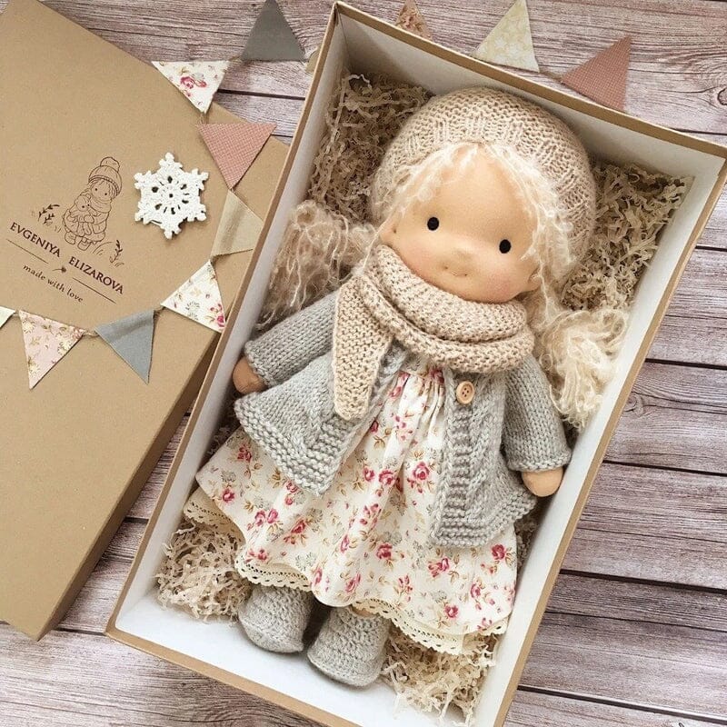 Handmade Waldorf doll Kalsten