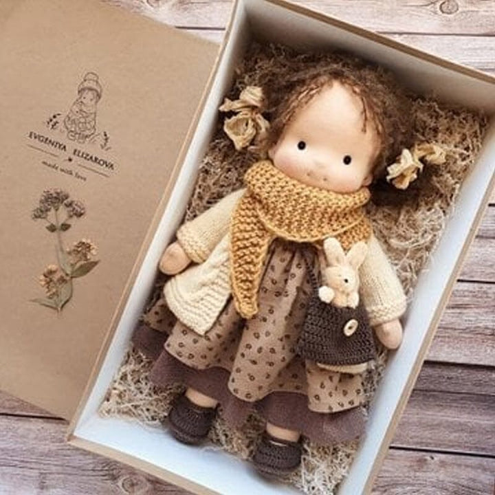 Handmade Waldorf doll Kalsten