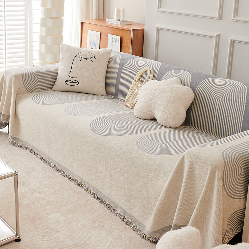 Double Sided Chenille Sofa Cover | Noxord