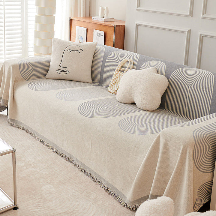 Double Sided Chenille Sofa Cover | Noxord