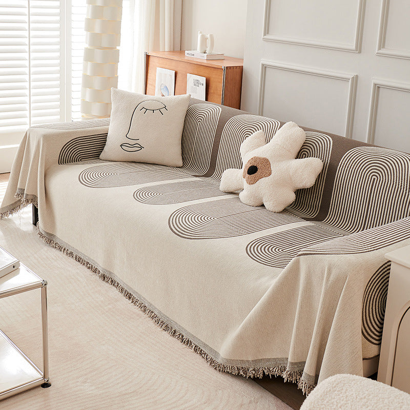 Double Sided Chenille Sofa Cover | Noxord