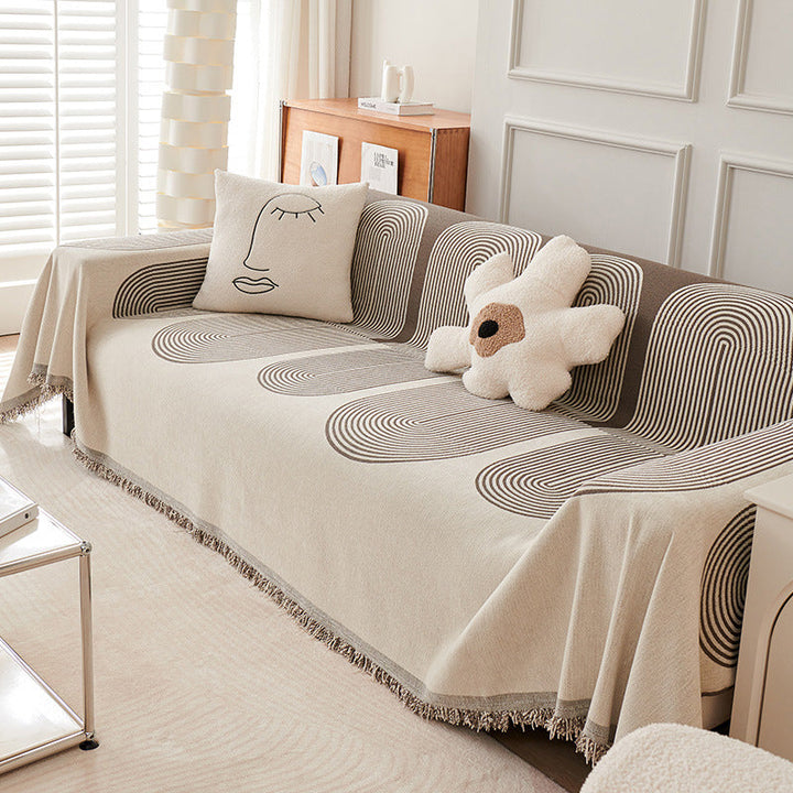 Double Sided Chenille Sofa Cover | Noxord