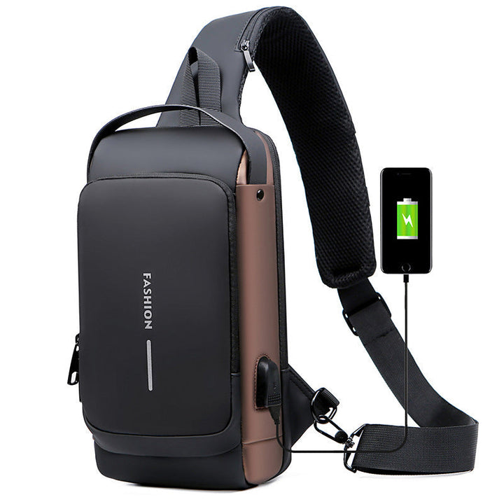 Kalsten | USB Charging Sport Sling Anti-Theft Shoulder Bag