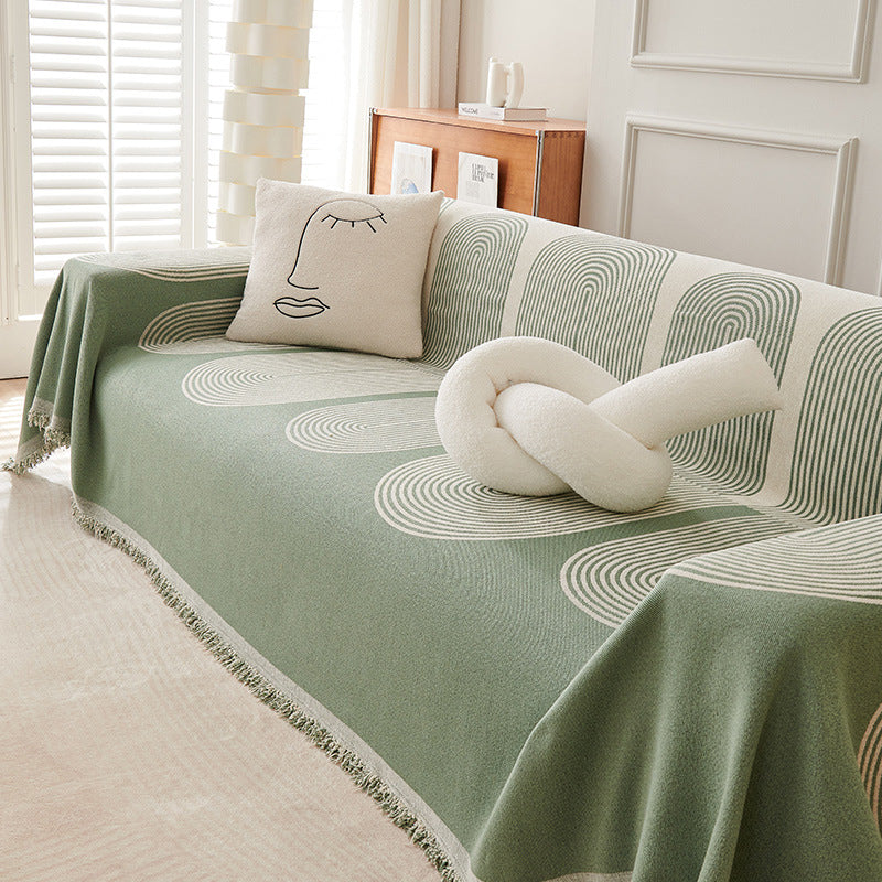 Double Sided Chenille Sofa Cover | Noxord