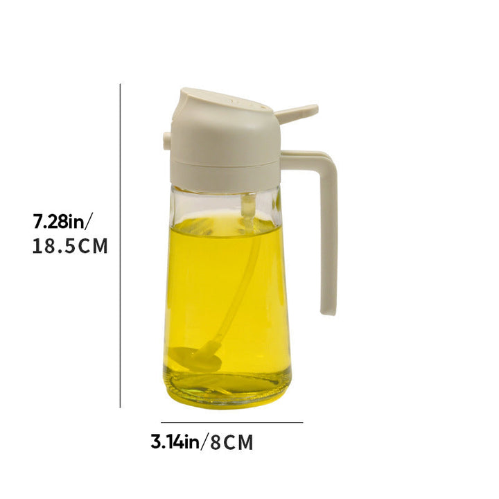 2 in 1 glass oil sprayer and dispenser | Kalsten