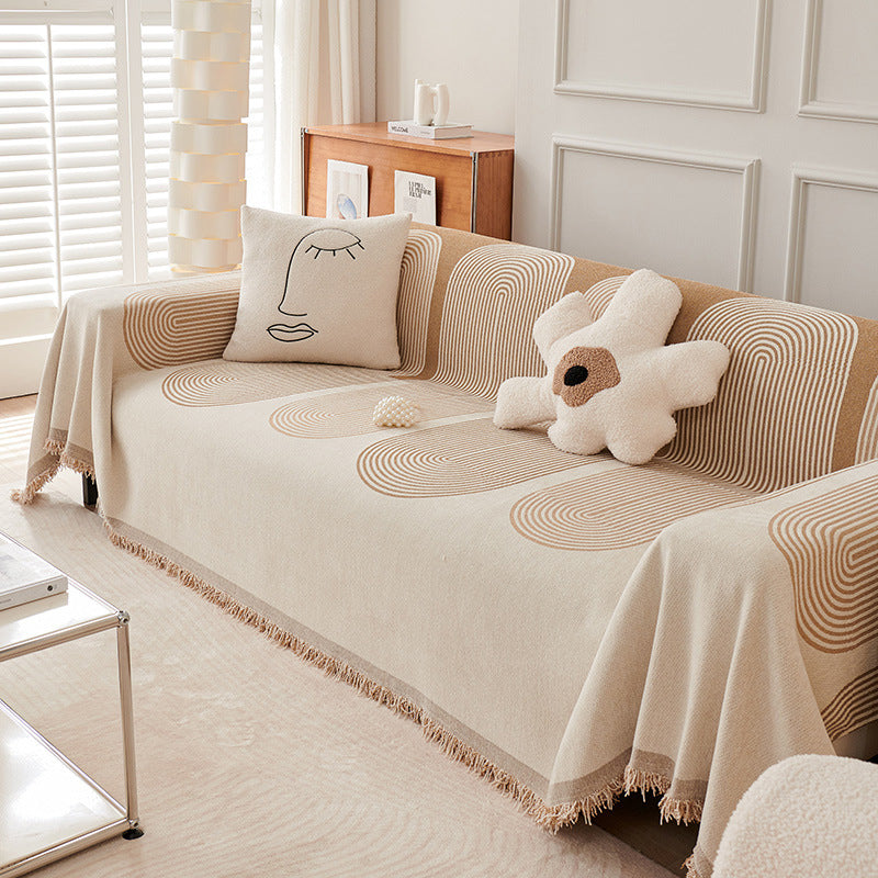 Double Sided Chenille Sofa Cover | Noxord