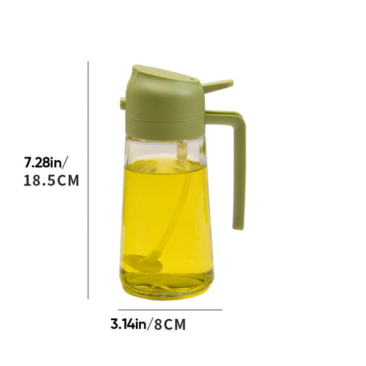 2 in 1 glass oil sprayer and dispenser | Kalsten