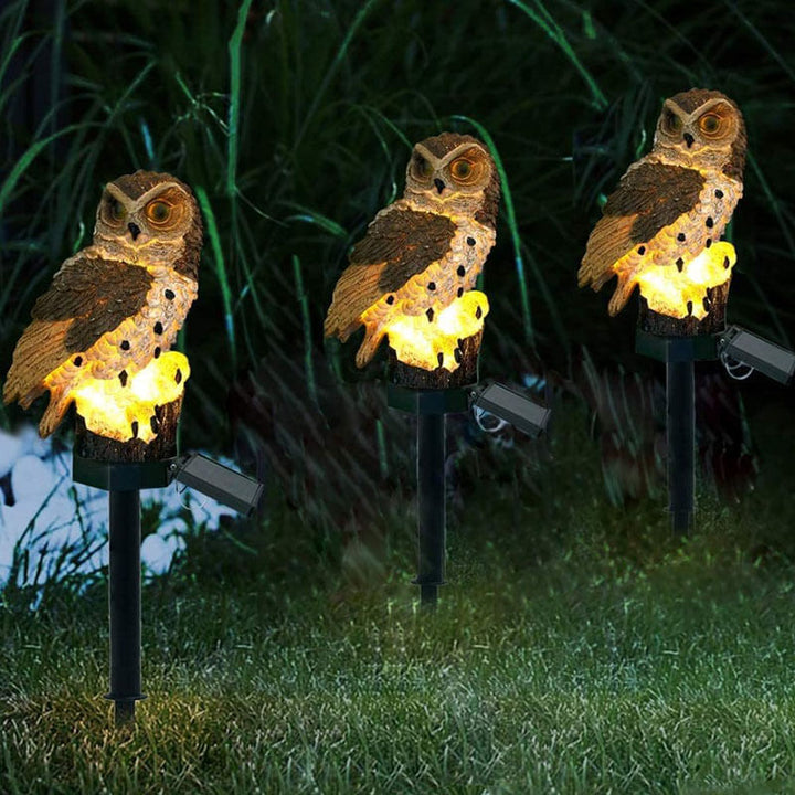 Kalsten | Barter | Garden lamp owls with solar energy