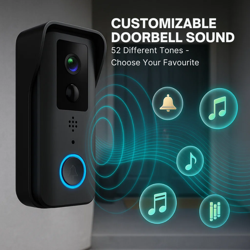 Wireless Smart Video Doorbell Camera Noxord