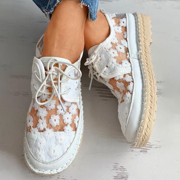Kalsten | Orthopedic stylish shoe with floral design