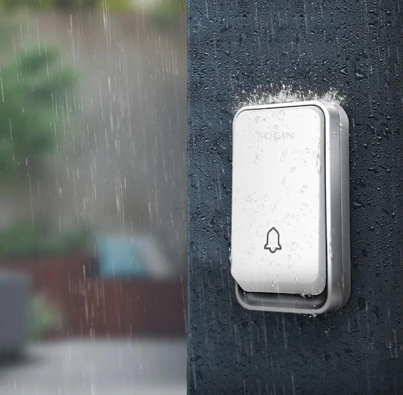Wireless Battery-Free Smart Doorbell (Waterproof)