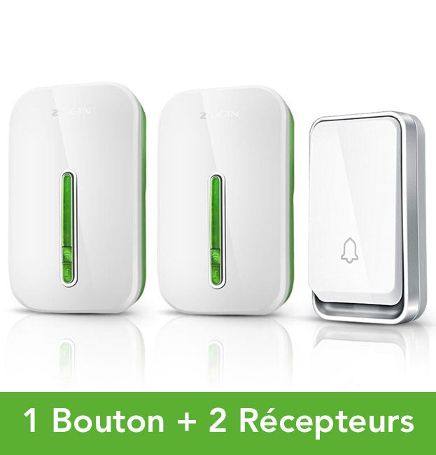 Wireless Battery-Free Smart Doorbell (Waterproof)