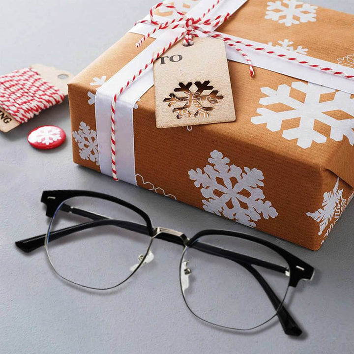 Noxord | Blue Light Blocking Half-Rim Glasses
