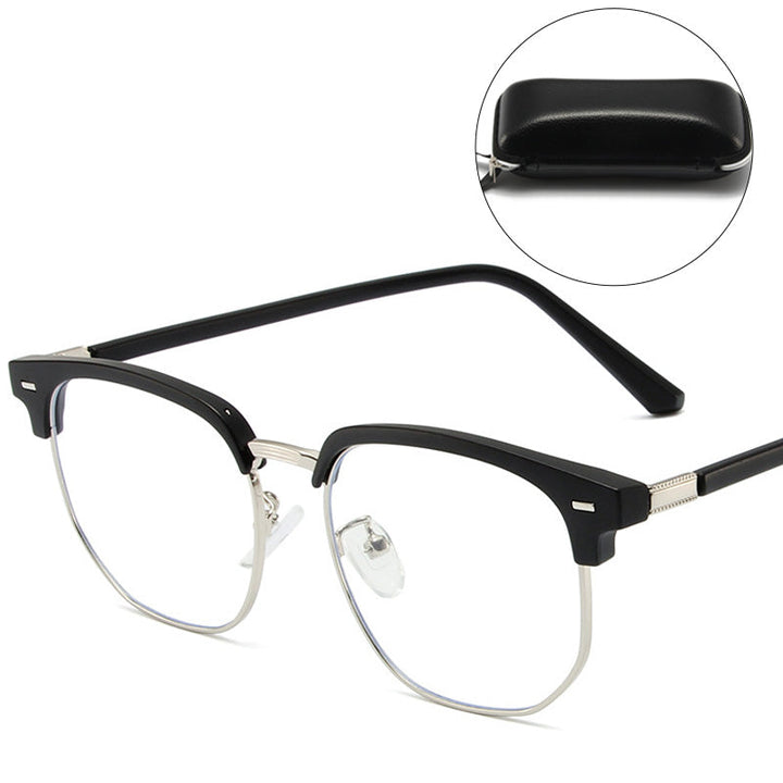 Noxord | Blue Light Blocking Half-Rim Glasses