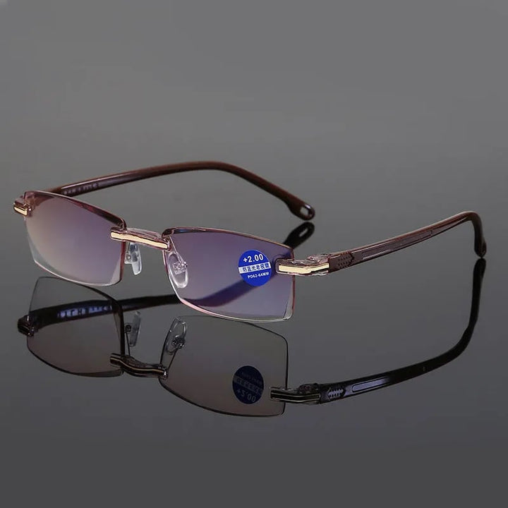Kalsten | High Hardness Anti-Blue Progressive Distance and Near Range Dual-Use Reading Glasses