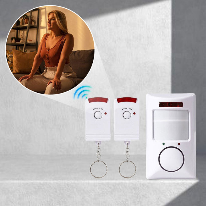 Kalsten | Infrared alarm with motion sensor and 2 pcs. remote controls