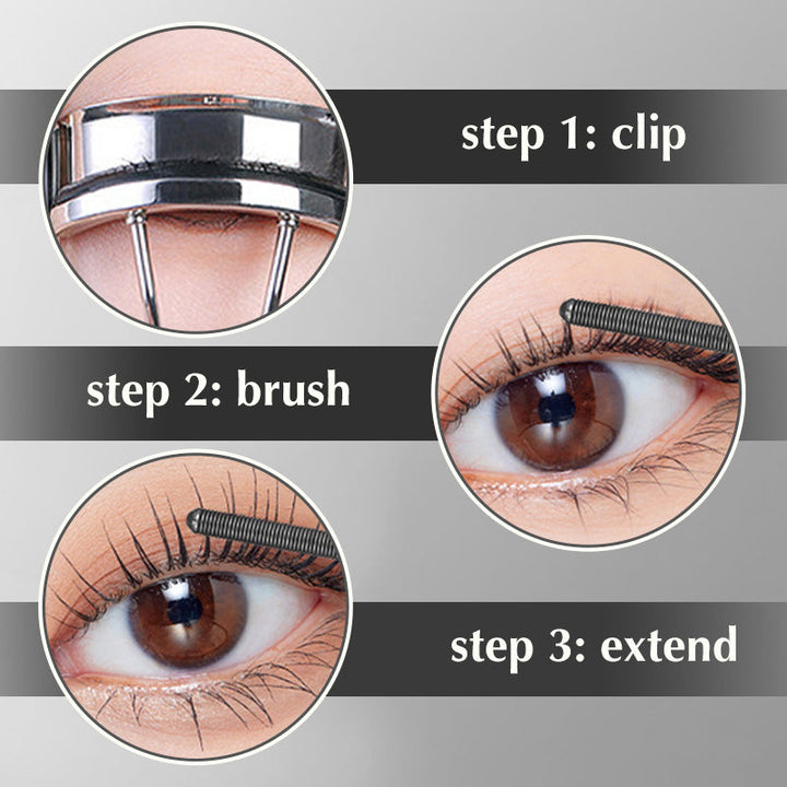Kalsten | 3D Curling Metal Eyelash Curler Mascara - Waterproof & Long-lasting