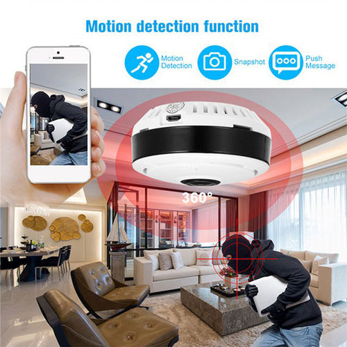360° Wireless Indoor Security Camera