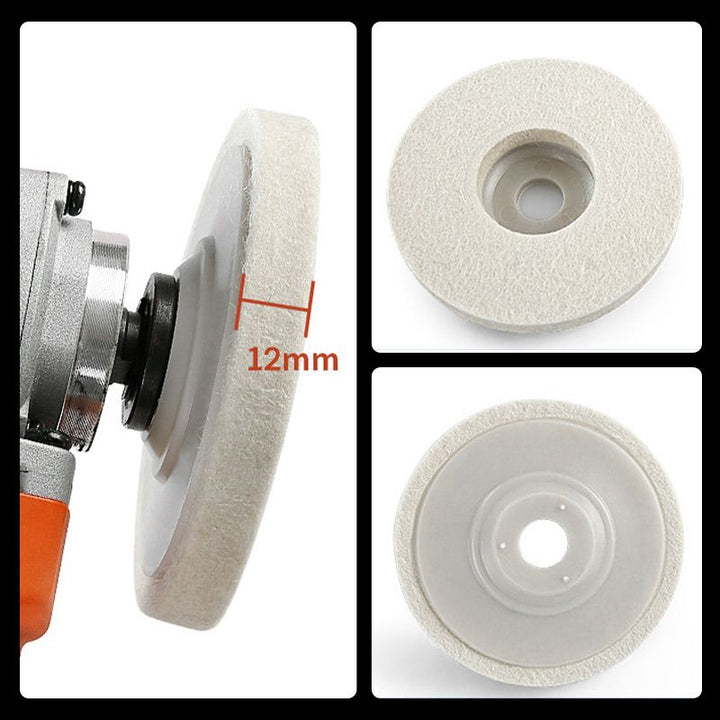 Wool Polishing Disc Pad