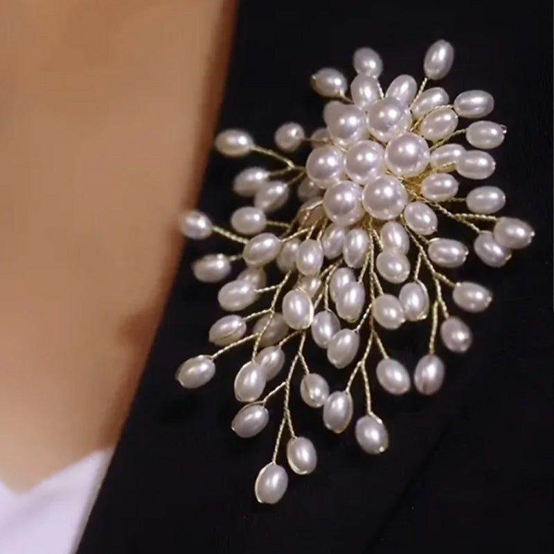 Handmade Pearl Brooch for Women – Buy 1 Get 1