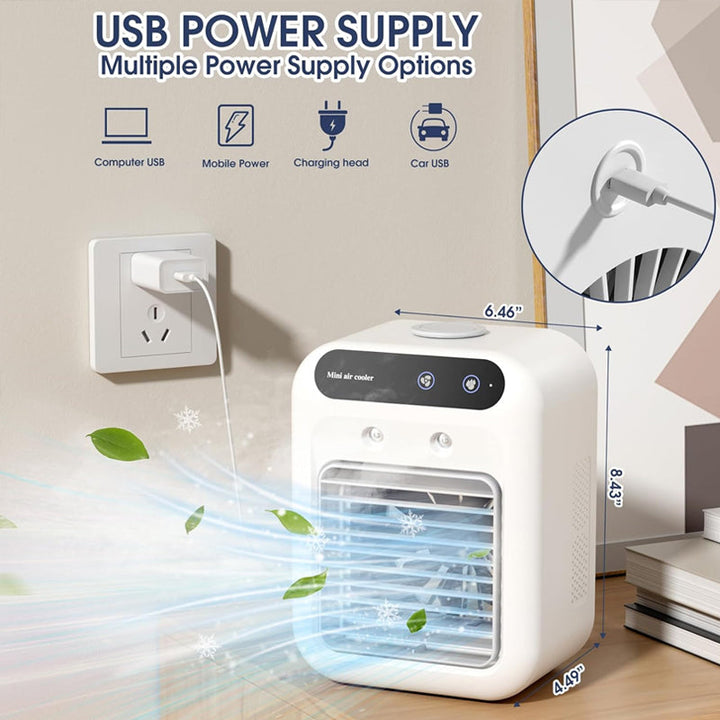 Mini Portable Air Conditioner with Cooling and Humidification Function | Kalsten
