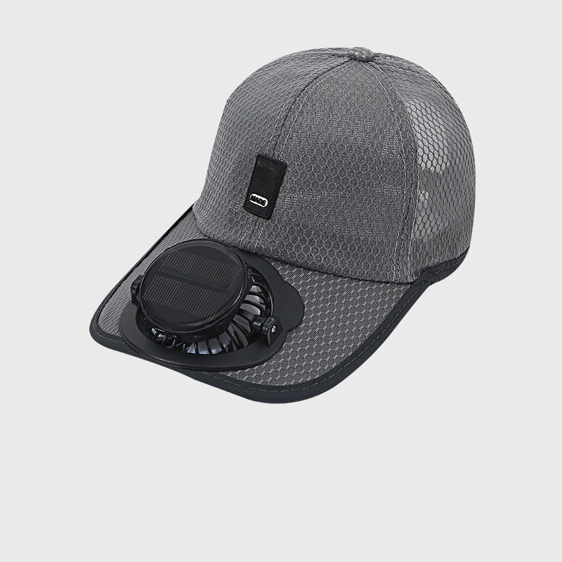 Breathable Baseball Cap with Solar Fan | Kalsten