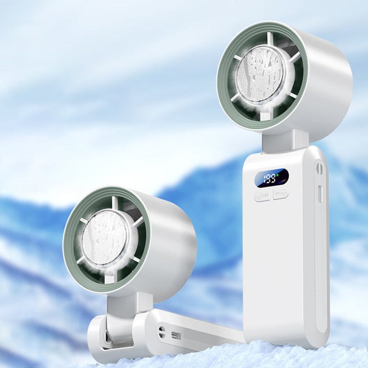 Personal Misting Fan for Outdoor Sports, Travel & Gym | Rechargeable, 3 Speeds, Instant Cooling Relief | Kalsten