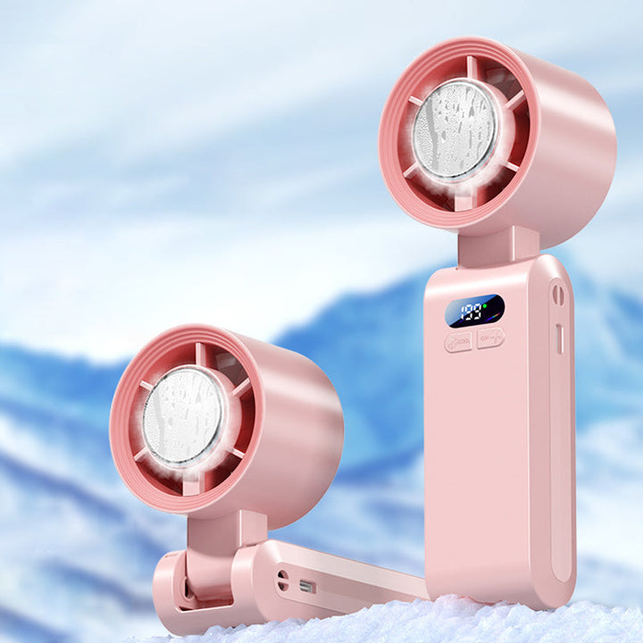 Personal Misting Fan for Outdoor Sports, Travel & Gym | Rechargeable, 3 Speeds, Instant Cooling Relief | Kalsten