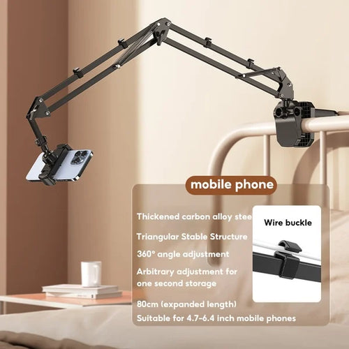 Kalsten | Hidden phone holder for bedside table, retractable