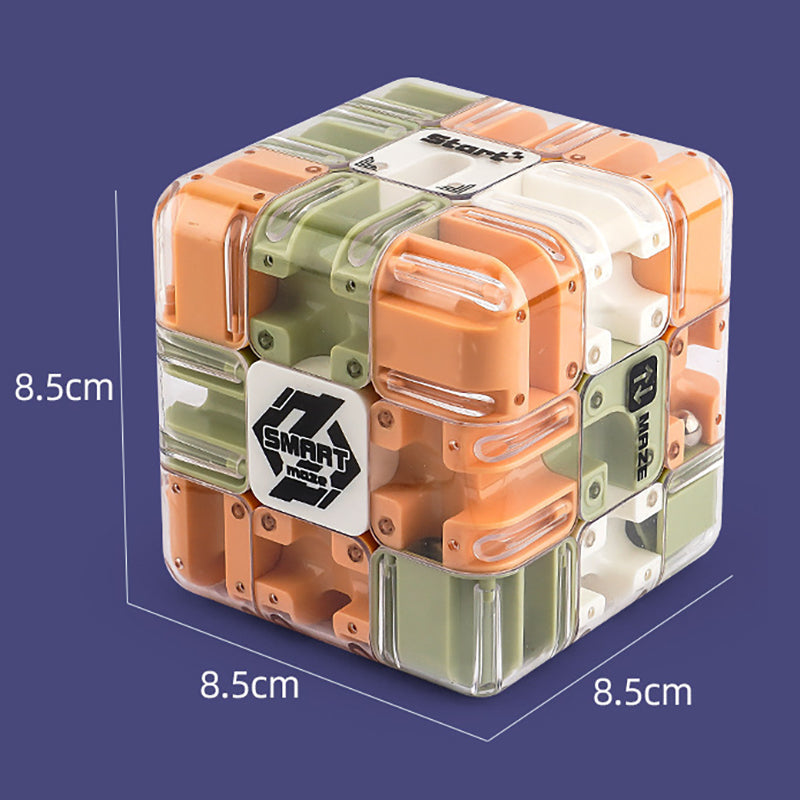 3D labyrinth cube with metal ball | Kalsten