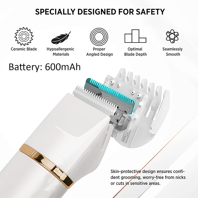 3-in-1 Electric Beard Trimmer with Charging Station | Kalsten