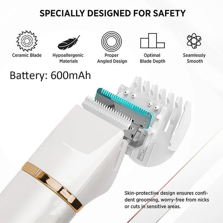 3-in-1 Electric Beard Trimmer with Charging Station | Kalsten