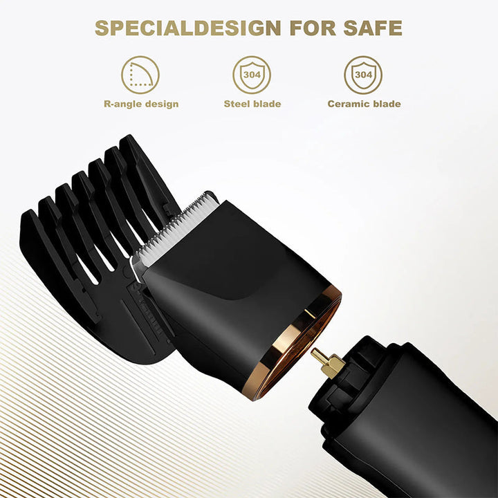 3-in-1 Electric Beard Trimmer with Charging Station | Kalsten