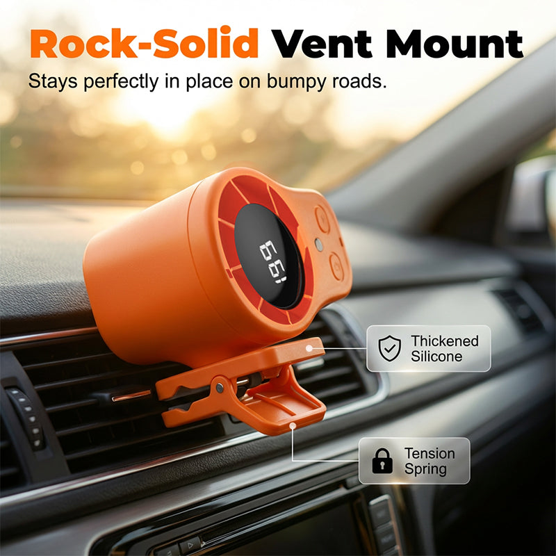 Auto ventilator with clamp mount – 3 speed settings | Kalsten