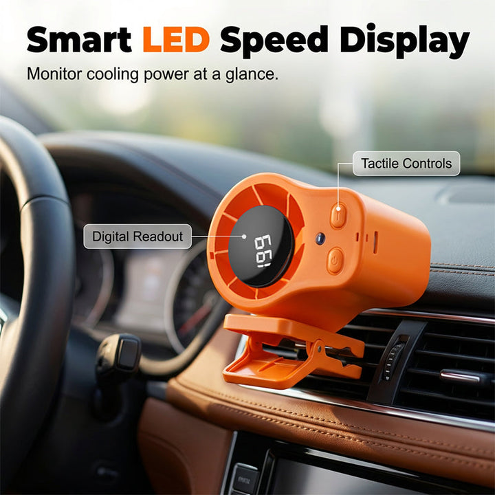 Auto ventilator with clamp mount – 3 speed settings | Kalsten