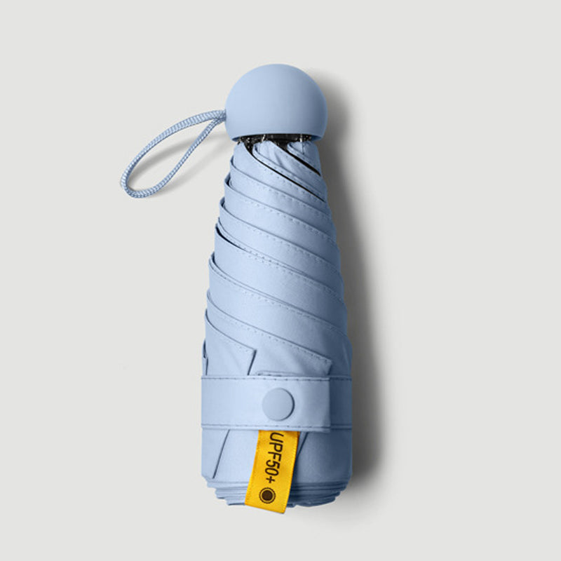 Capsule pocket umbrella with sun protection | Kalsten