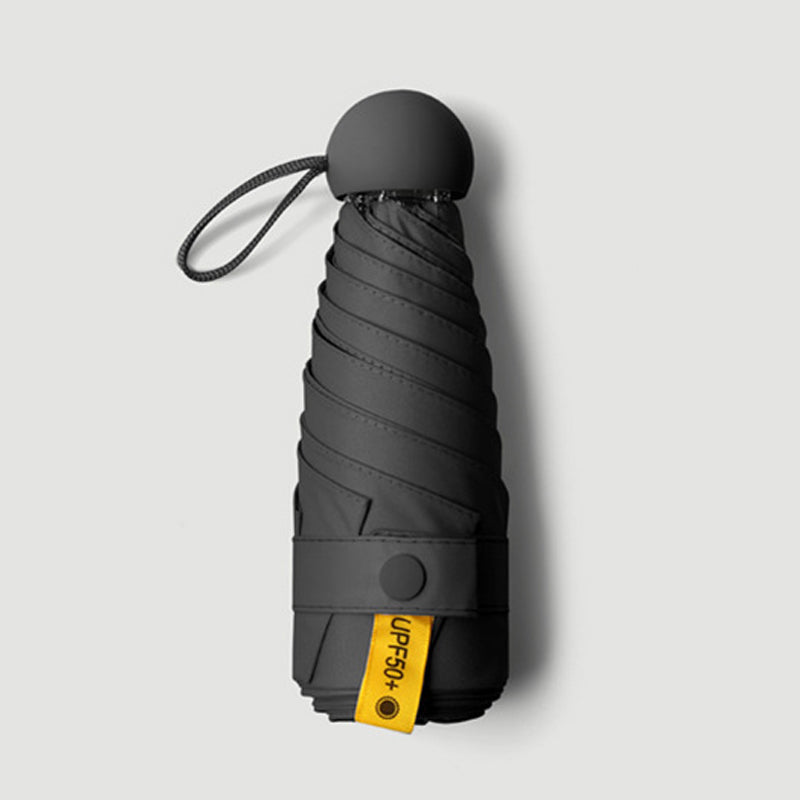 Capsule pocket umbrella with sun protection | Kalsten