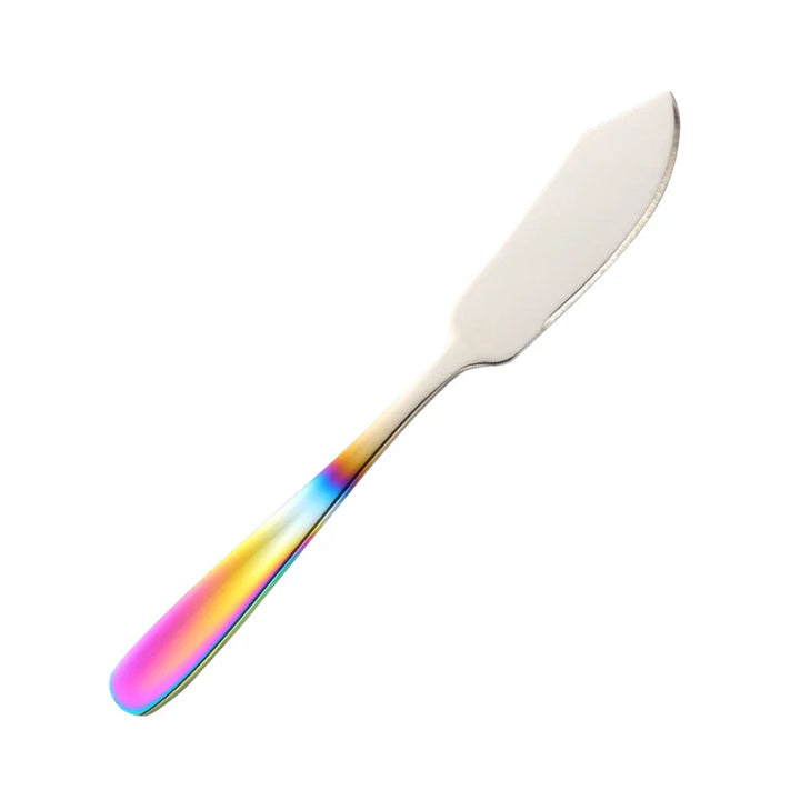 Stainless Steel Butter Knife Colorful Dessert Jam Cream Cheese Spreader | Kalsten