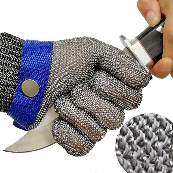 Cut-Resistant Steel Gloves